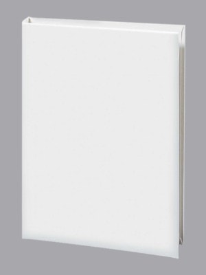 Blank White Funeral Guest Book