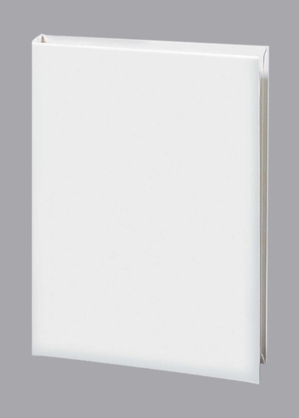 Blank White Funeral Guest Book