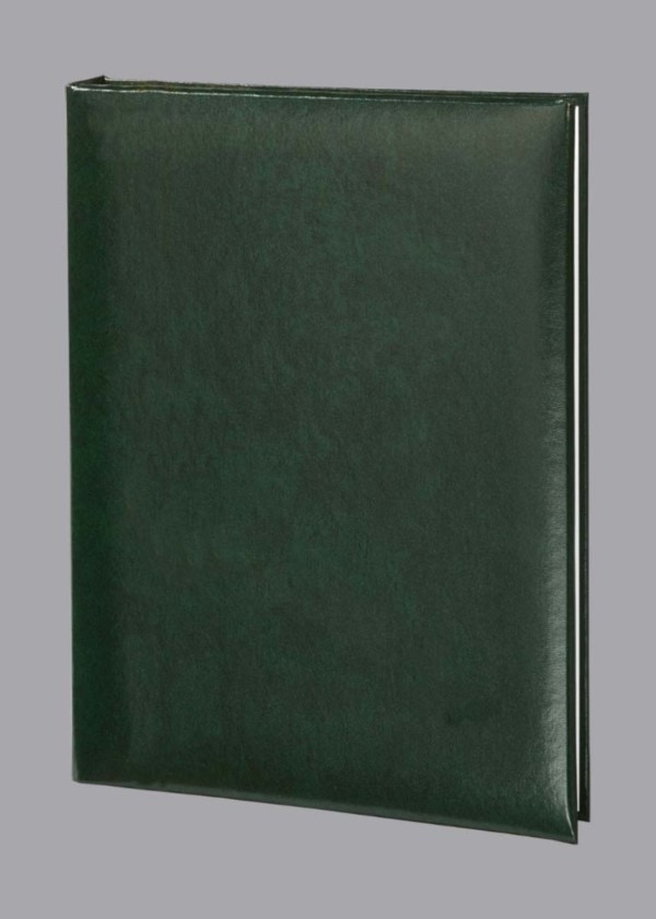 Blank Green Funeral Guest Book