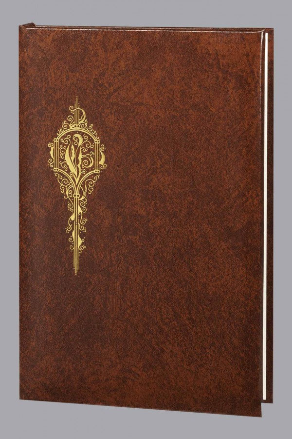 Classic Medallion Guest Book For Funeral