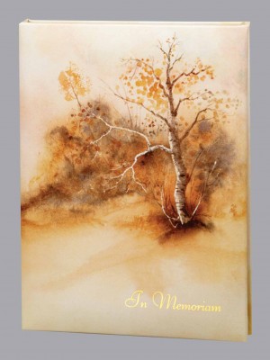 Autumn Splendor Funeral Guest Book