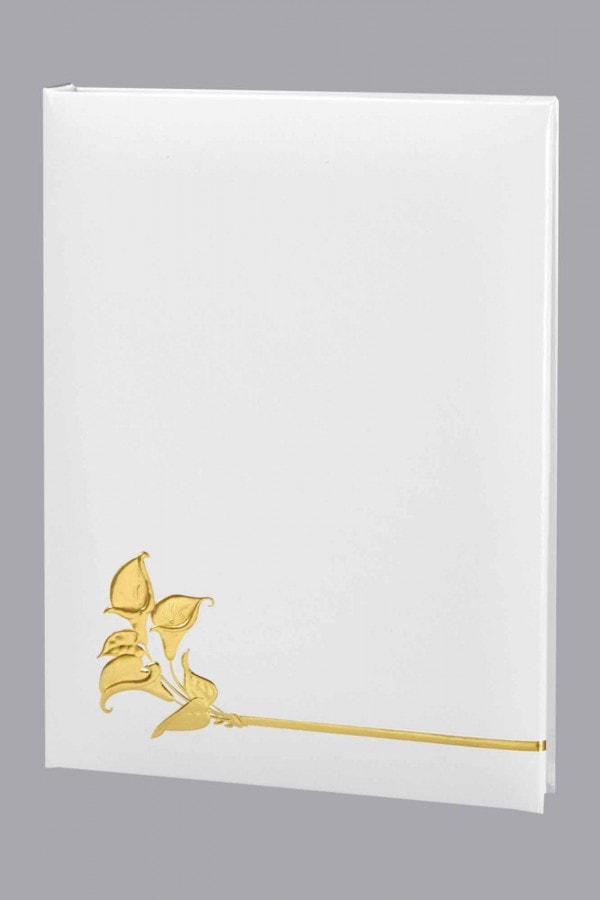 Calla Lily Funeral Guest Book