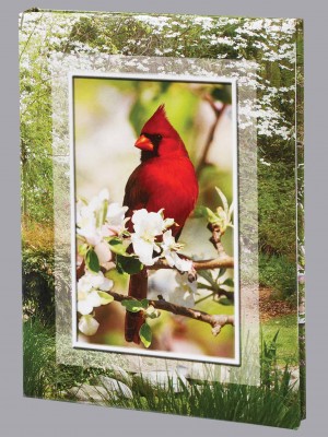 Cardinal Funeral Guest Book