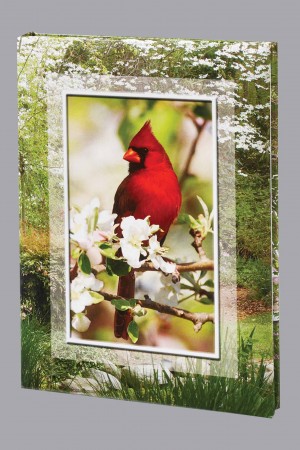 Cardinal Funeral Guest Book