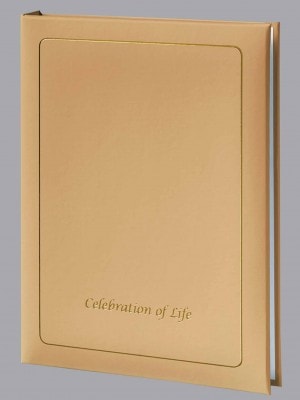 Celebration of Life Guest Book For Funeral