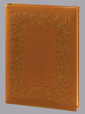 Heading Home Funeral Guest Book - Burnished Tan