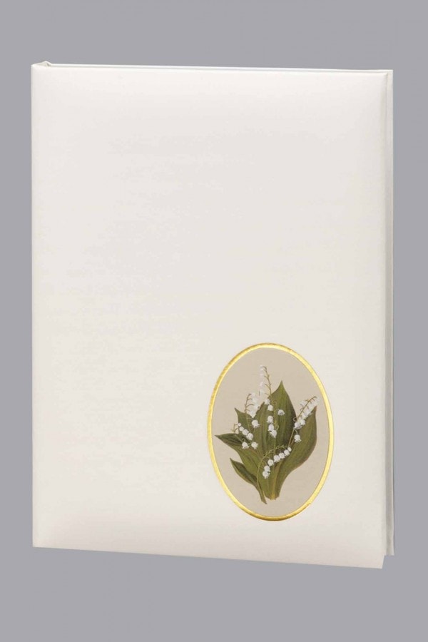 Lily of the Valley Funeral Guest Book