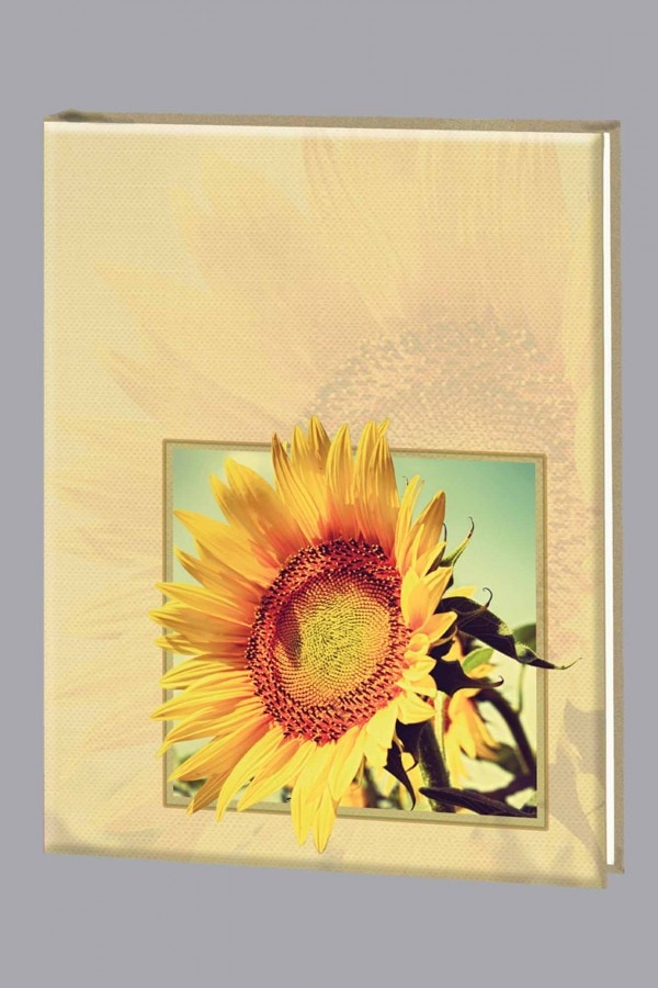 Sunflower Funeral Guest Book