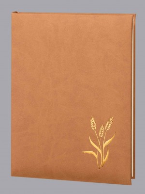 Wheat Series Funeral Guest Book