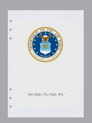 Service Insignia Air Force Title Pages