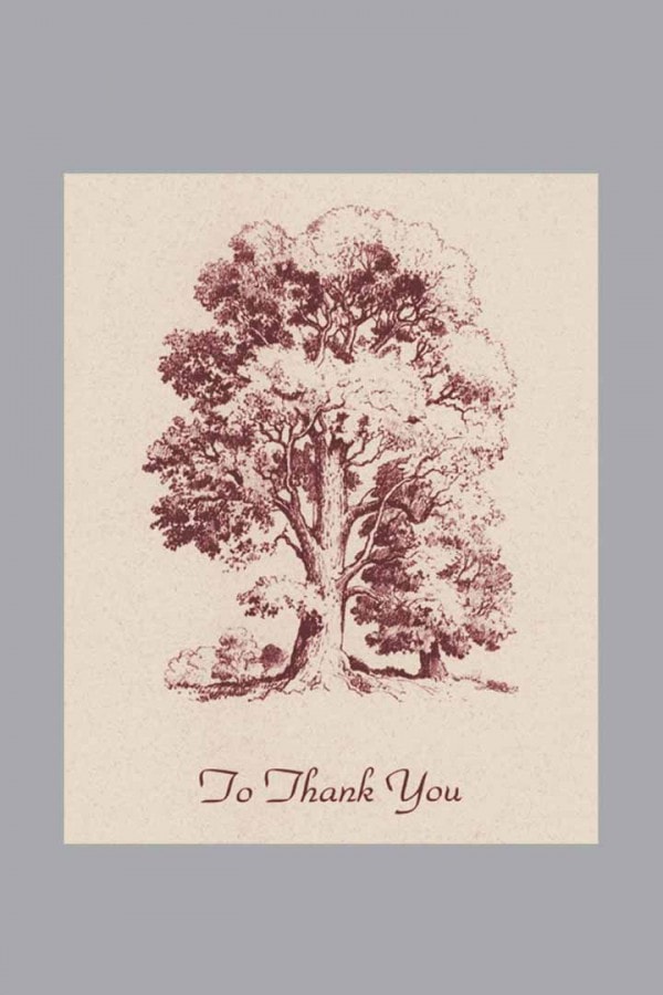 Oak Tree Acknowledgment