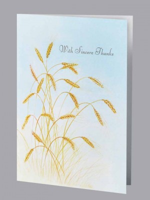 Wheat Acknowledgment