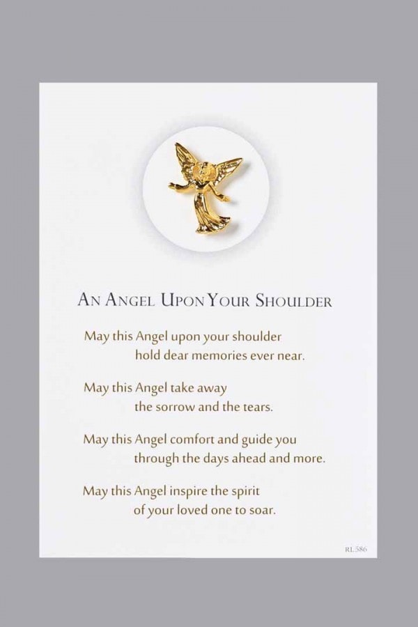 Angel Pin and Card