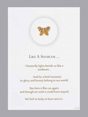 Butterfly Pin and Card
