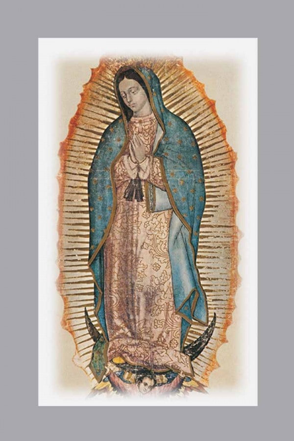 Lady of Guadalupe Prayer Card