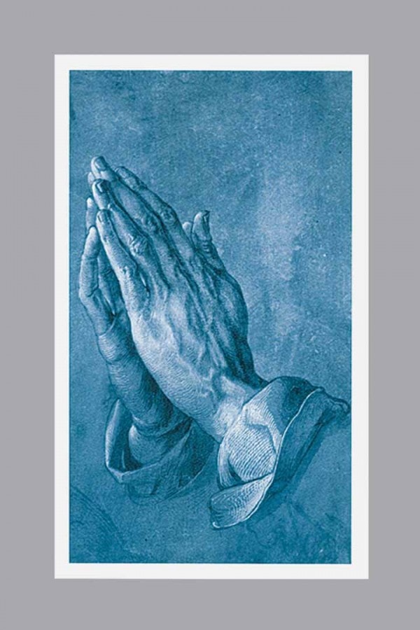 Praying Hands Prayer Card